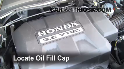 Oil &amp; Filter Change Honda Ridgeline (2006-2014) - 2008 Honda Ridgeline ...